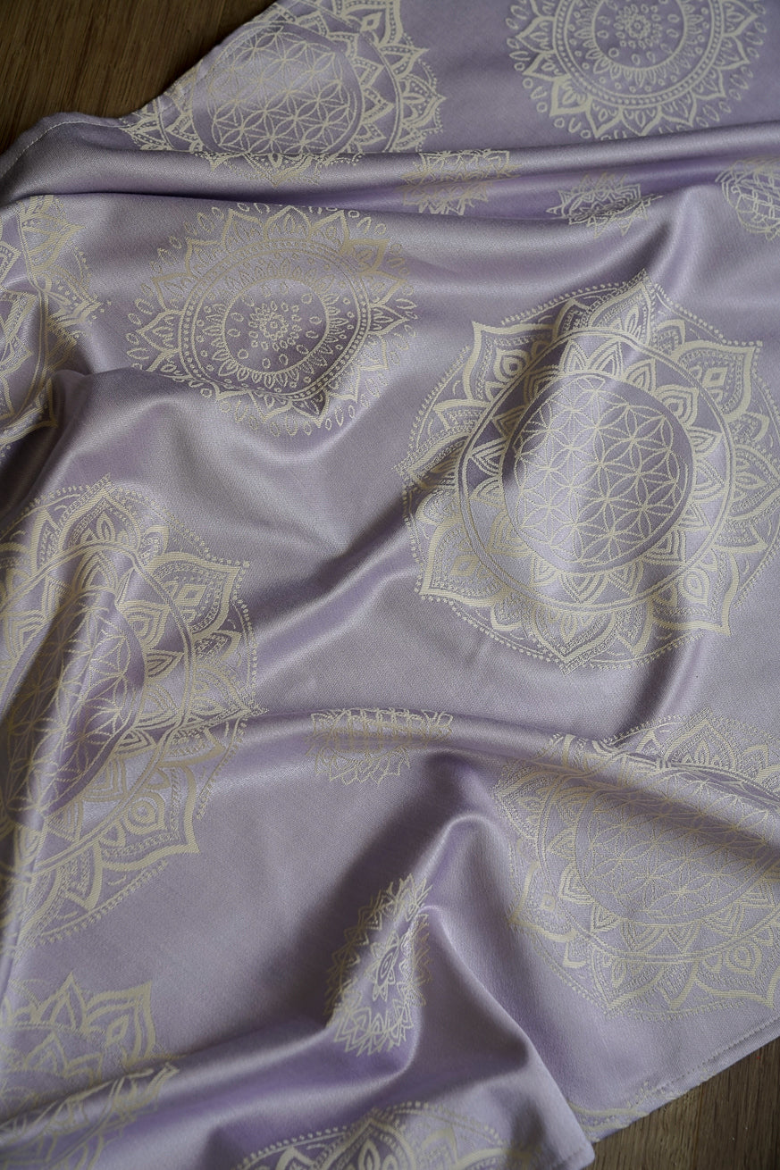 Écharpe de portage anneaux Aurum Mila