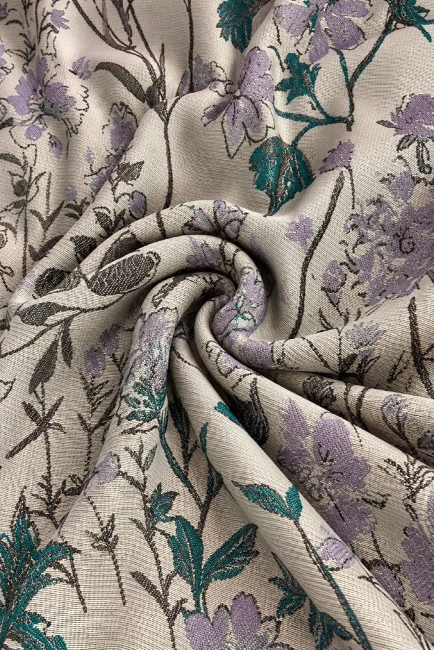 Écharpe de portage anneaux Rêve lilas