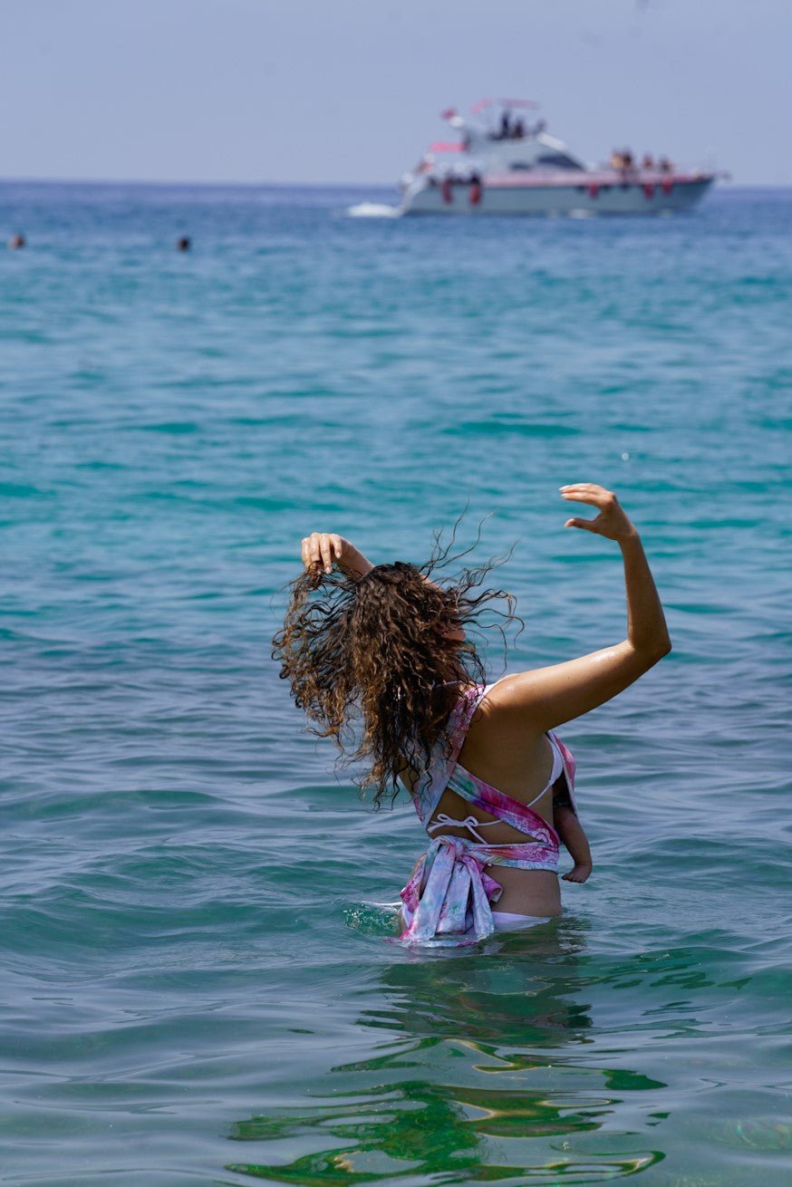 Babytrage Aqua TaiTai Summerlove Pink - KOKADI