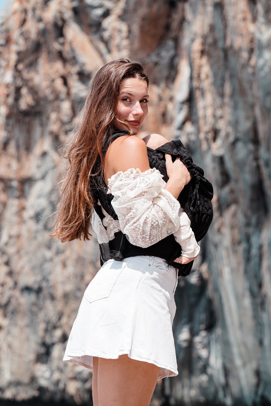 Babytrage Flip Safari Black Beauty - KOKADI