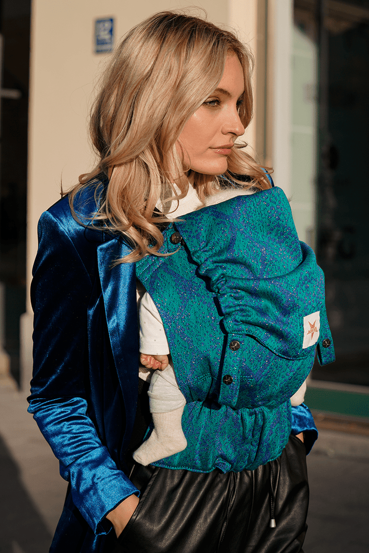 Babytrage Flip Snake Azzura - KOKADI