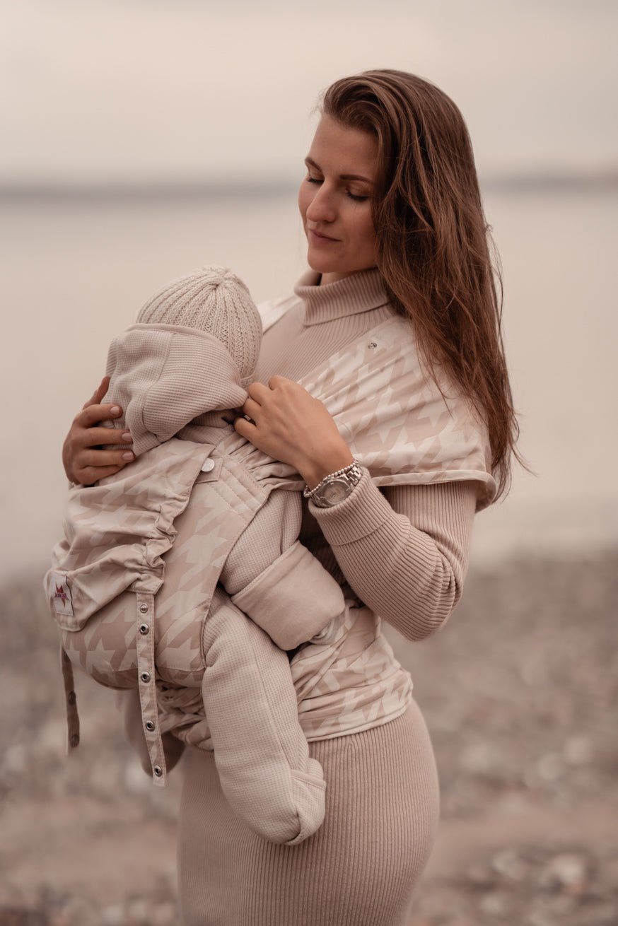 Babytrage WrapStar Houndstooth Campiano - KOKADI