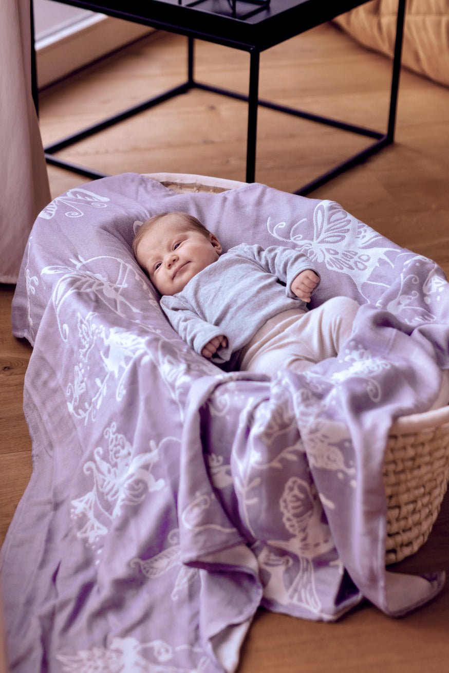 Nuttet tæppe Butterfly Sue - KOKADI