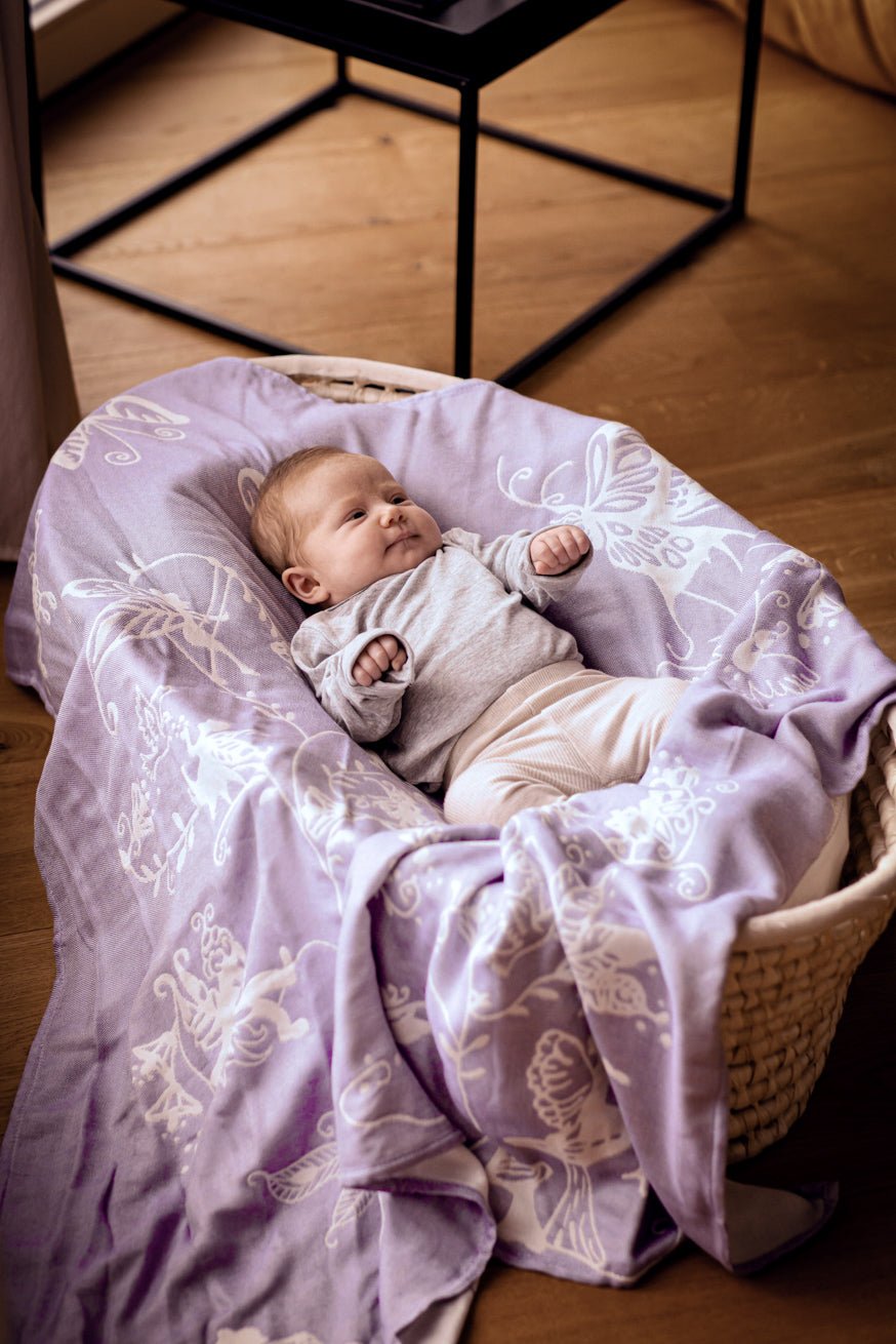 Nuttet tæppe Butterfly Sue - KOKADI