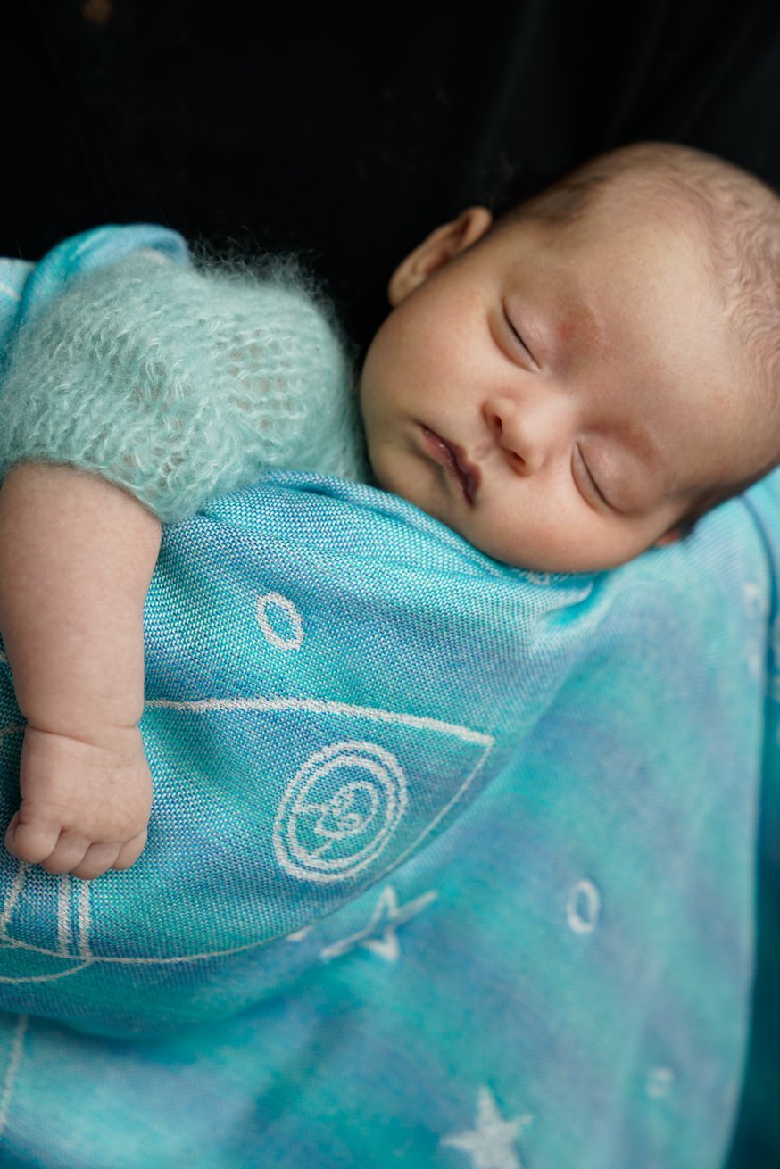 Couverture bébé Deep Space Voie Lactée - KOKADI