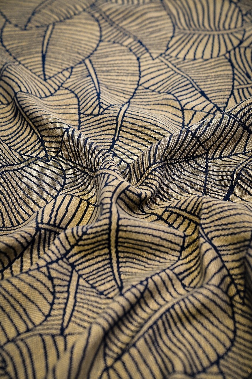 KOKADI Couverture bébé Feuilles Lynne