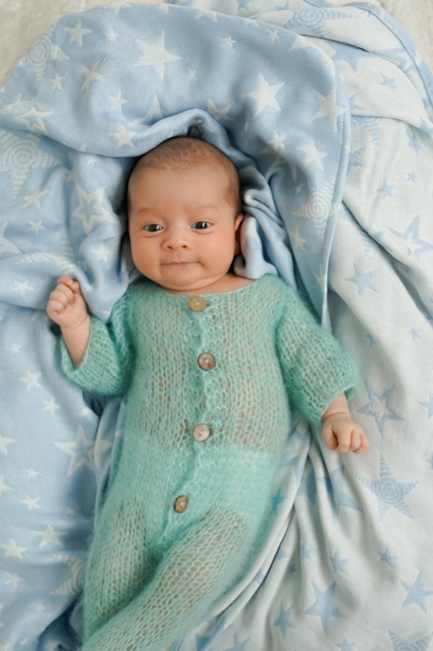 Couverture bébé Samuel Etoiles - KOKADI