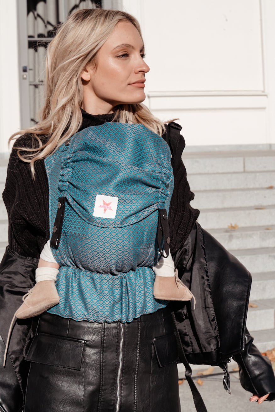 Babytrage Flip Heart2Heart Lagoon - KOKADI