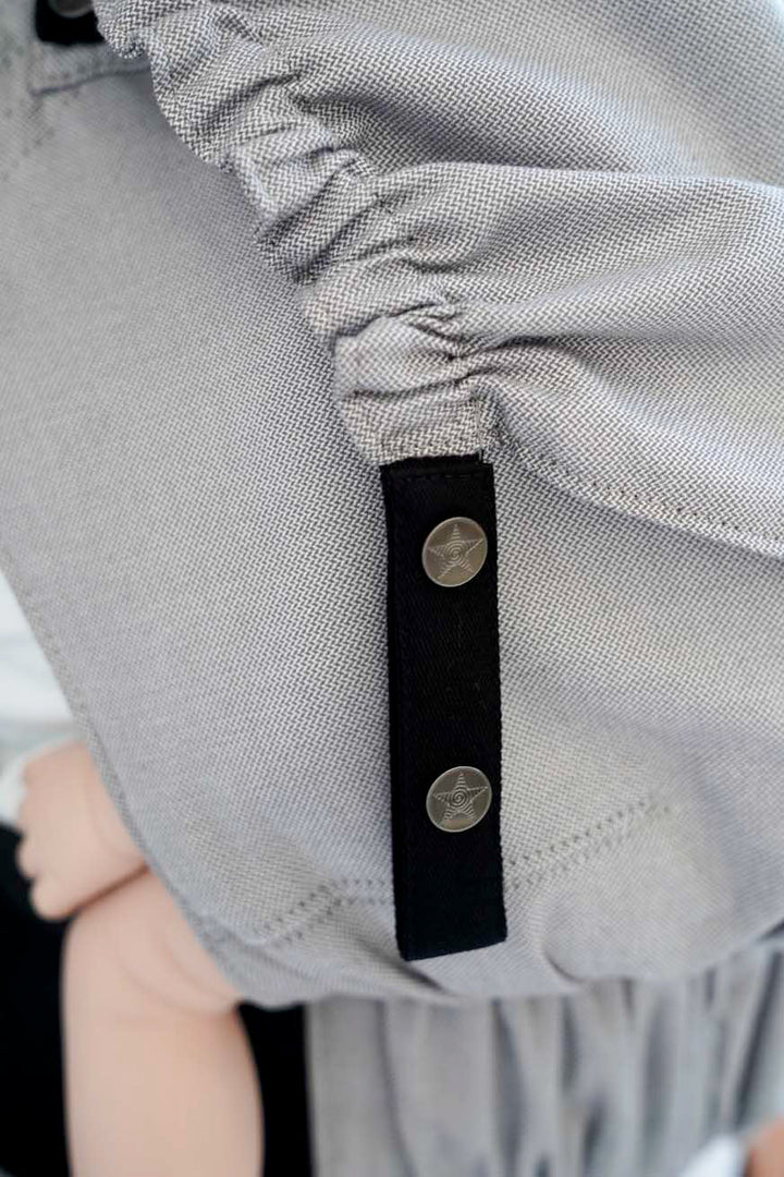 Druckknopf weiblich anthrazit - KOKADI