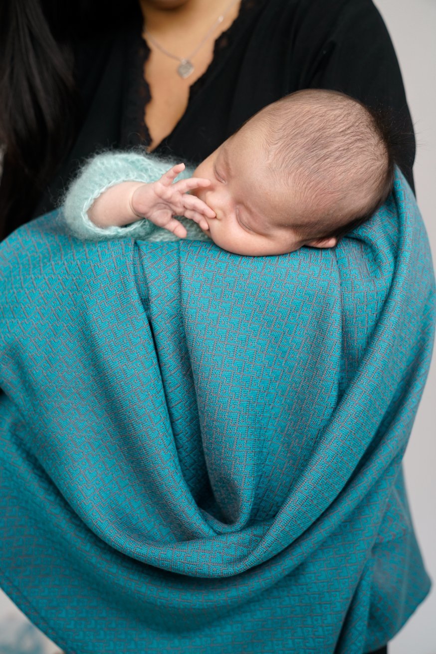 Klædtæppe Heart2Heart lagune - KOKADI