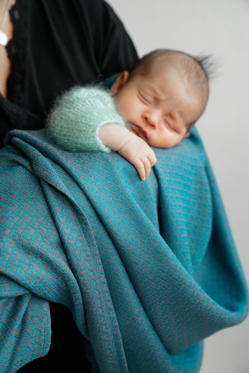 Klædtæppe Heart2Heart lagune - KOKADI