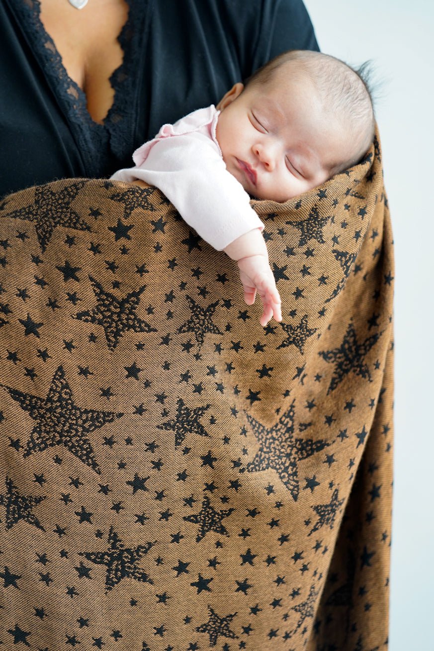 Manta fofinha Leo Stars Lennox - KOKADI