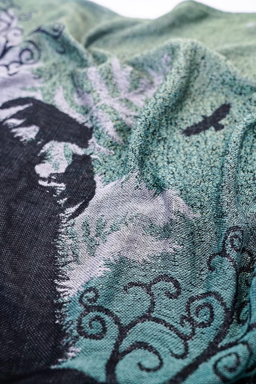 Knusetæppe Forest of Wolves Finn - KOKADI